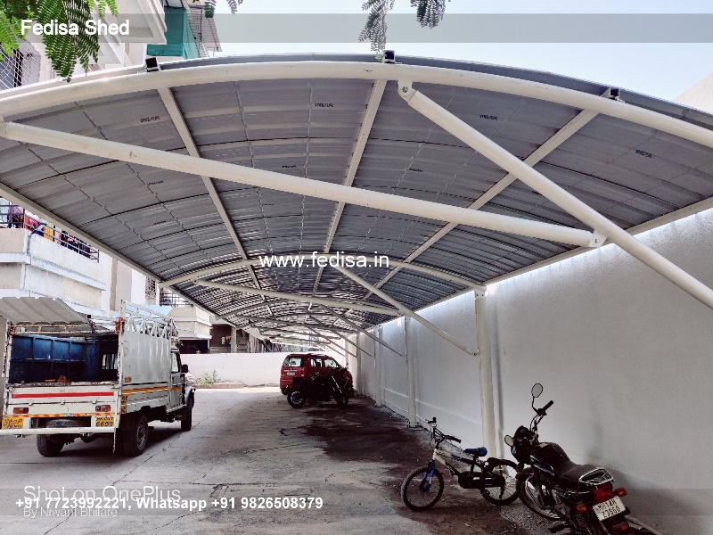 Car Parking Shed Portable Bicycle Shelter Office Shed Interior N0-715