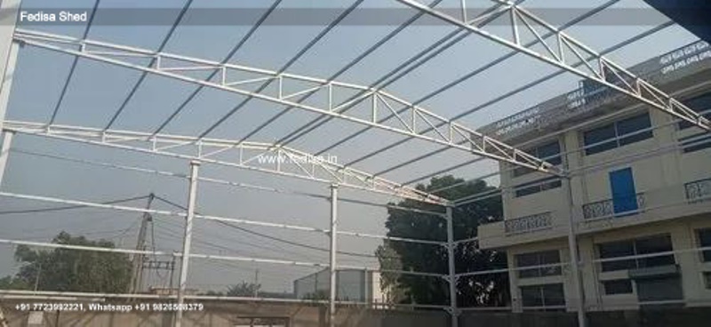 Car Parking Shed Bamboo Parking Shed Terrace Roof Shed Design N0-843