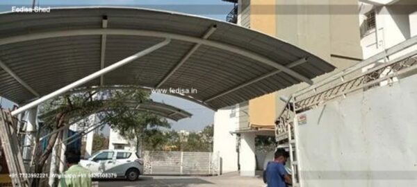 Parking Shed Car Parking Tensile Shed Tin Shed Shop Design N0-864