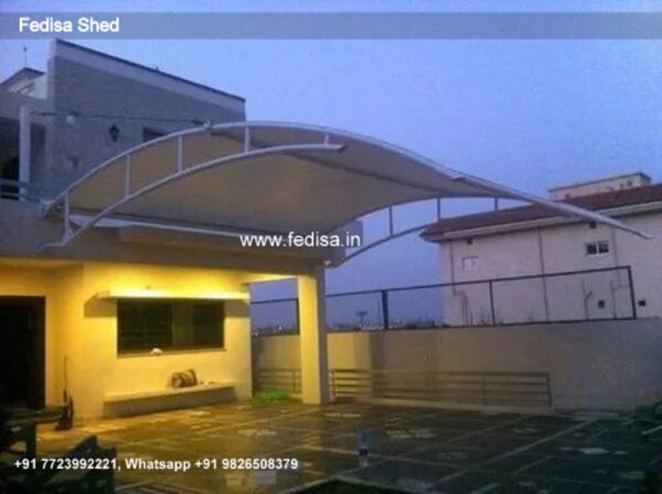 Car Parking Shed Fiber Shade For Car Parking Two Story Modern Shed N0-871
