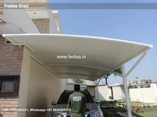 Parking Shed Low Cost Car Parking Shed Waiting Shed Design Plan N0-884