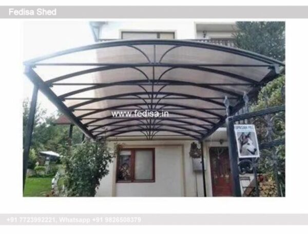 Car Parking Shed House Car Parking Shed Factory Shed Manufacturers N0-977