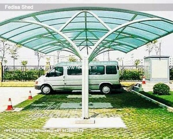 Car Parking Shed Outdoor Car Parking Shed Godown Roofing Shed N0-981