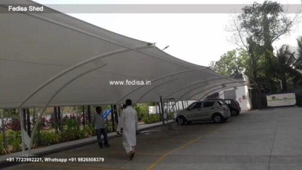 Parking Shed Tensile Car Parking Shed Manufacturing Shed N0-1012