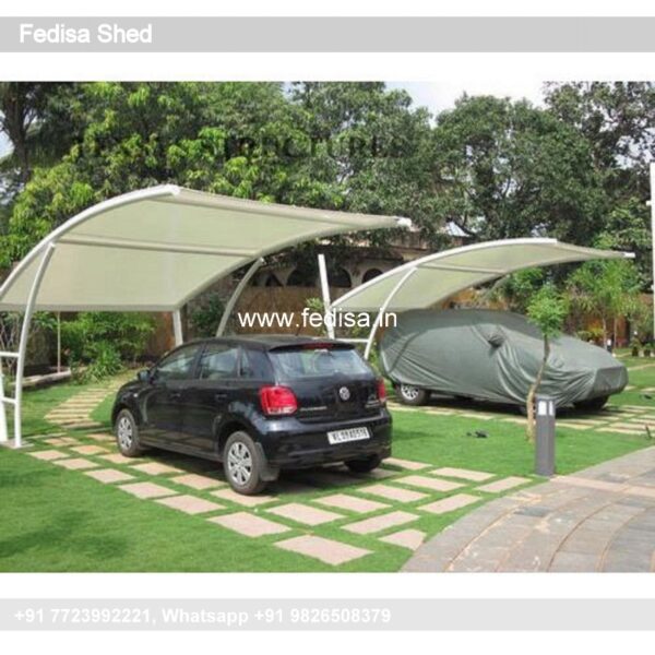 Car Parking Shed Fiber Shed For Car Parking Temporary Car Parking Shed N0-1157