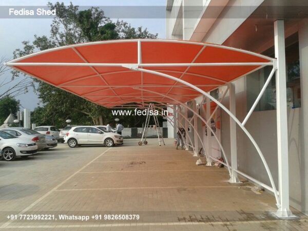 Car Parking Shed Gadi Parking Shed Garbage Storage Shed Plans N0-1533