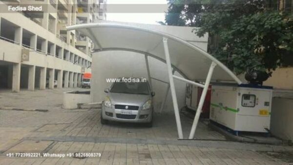 Car Parking Shed Temporary Parking Shed Modern Shed Exterior N0-1663