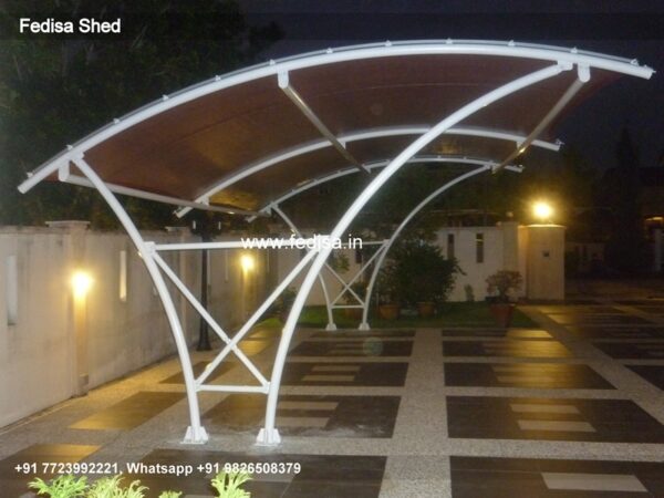 Car Parking Shed Polycarbonate Car Parking Shed Residential Shed Designs N0-1733