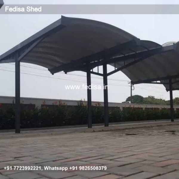 Parking Shed Car Parking Fiber Shed Shed For Cattle Design N0-1782
