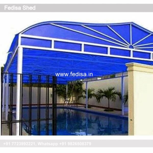 Car Parking Shed Retractable Car Parking Shed Tin Shed Structure Design N0-1953