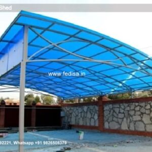 Parking Shed Car Parking Fiber Shed Veranda Shed Design N0-1968