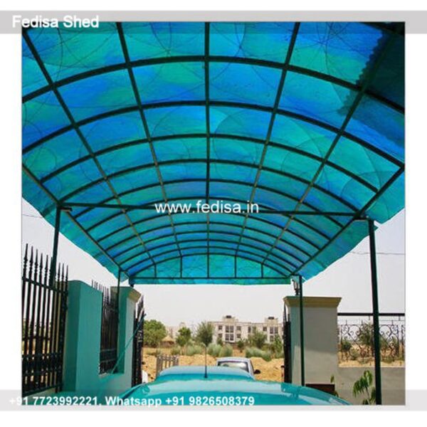 Parking Shed Car Parking Shed Cost Waiting Shed Design Plan N0-1972