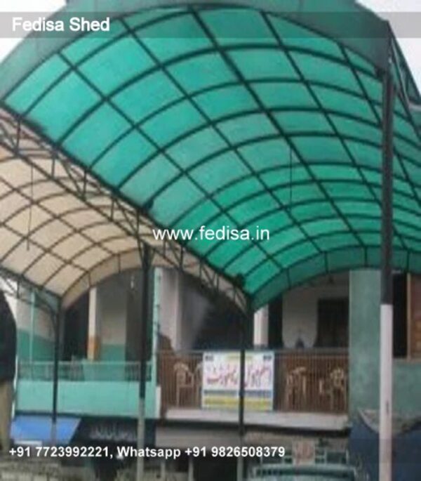 Car Parking Shed Four Wheeler Parking Shed Steel Shed For Sale N0-1993