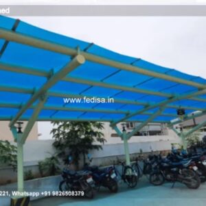 Car Parking Shed Parking Shed Material Storage Shed Manufacturers N0-2011