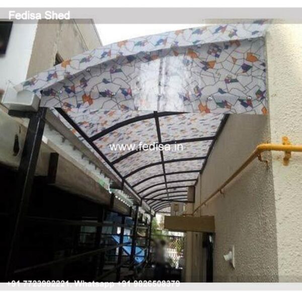 Parking Shed Polycarbonate Parking Shed Steel Shed Construction N0-2016