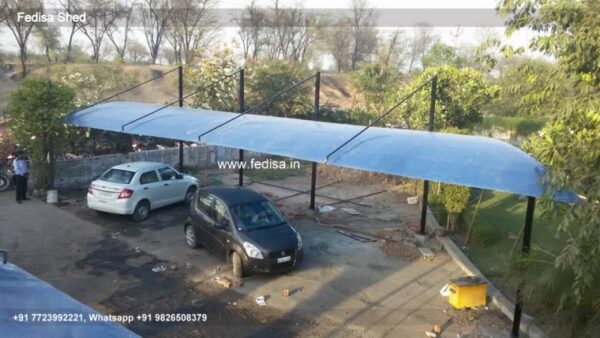 Parking Shed Tensile Fabric Car Shed Industrial Shed Construction N0-2040