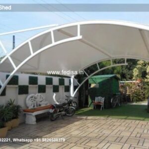 Car Parking Shed Two Wheeler Parking Shed Agricultural Steel Sheds N0-2043