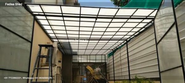 Car Parking Shed Best Car Parking Shed Factory Shed Fabrication N0-2063