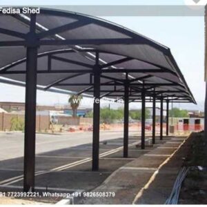 Parking Shed Car Parking Shed At Home Godown Shed Construction Cost N0-2072