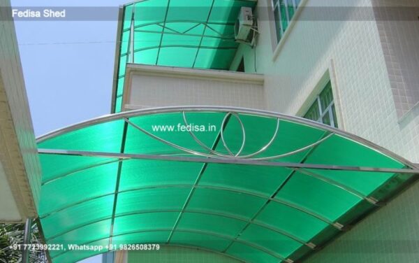 Parking Shed Foldable Shed For Car Parking Industrial Shed Making Cost N0-2088
