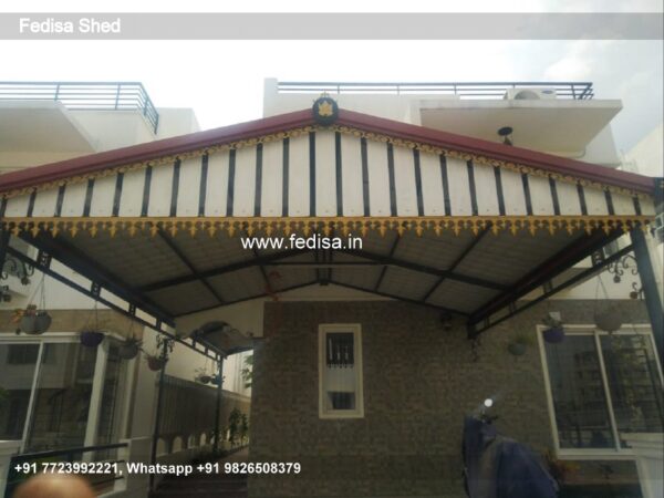 Parking Shed Steel Car Parking Shed Second Hand Steel Shed N0-2116