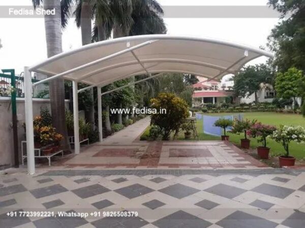 Parking Shed Polycarbonate Parking Shed Car Parking Steel Shed N0-2202