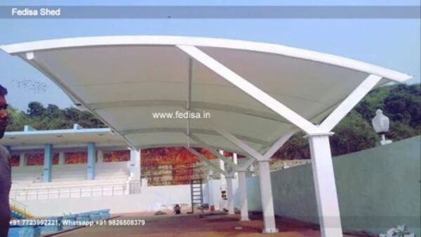 Car Parking Shed Readymade Car Parking Shed Fiber Shade For Car Parking N0-2207