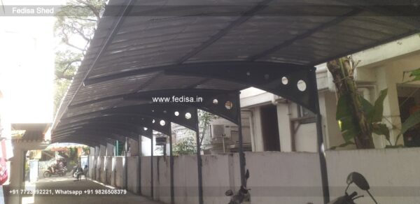 Parking Shed Single Car Parking Shed Low Cost Car Parking Shed N0-2216