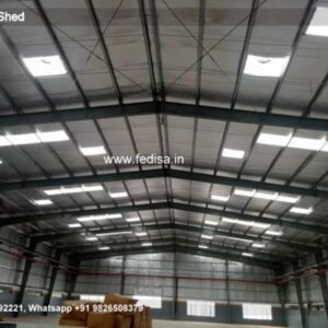 Industrial Shed Godown Shed Construction Double Door Shed Design N0-407