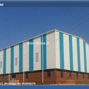 Industrial Shed H2 Steel Sheds Modern Shed Build N0-569