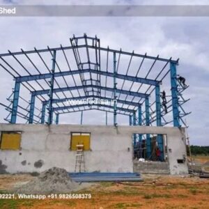 Industrial Shed Peb Shed Construction Blue Steel Sheds N0-919