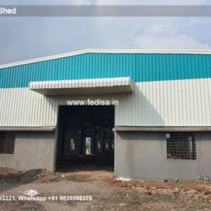 Industrial Shed Blue Steel Sheds Godown Shed N0-982