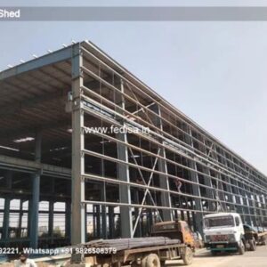 Industrial Shed Godown Shed Strong Steel Shed N0-1046