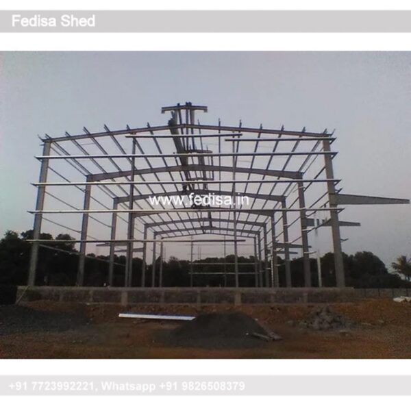 Industrial Shed Industrial Shed With Crane Car Parking Shed Online N0-1066
