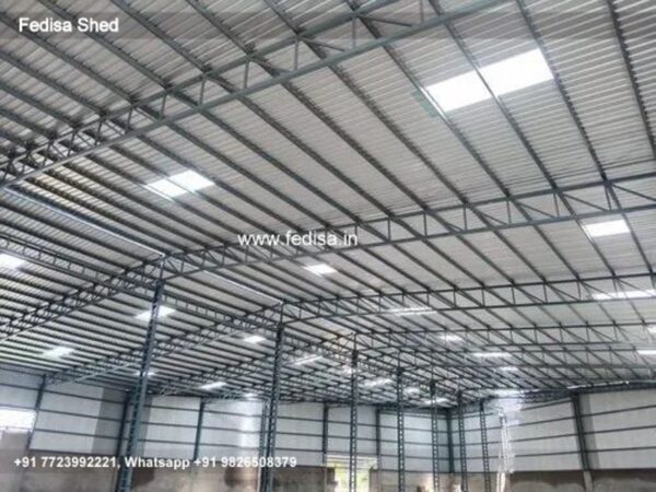 Industrial Shed Steel Interlock Sheds Retractable Car Parking Shed N0-1100