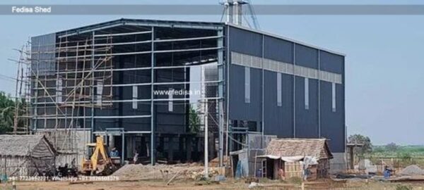 Industrial Shed Steel Storage Building Cost Of Car Parking Shed N0-1124