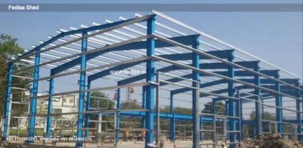 Industrial Shed 10x20 Steel Building Gadi Parking Shed N0-1131