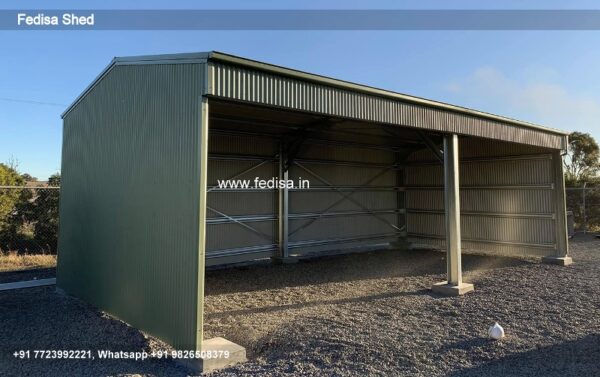 Industrial Shed Heavy Duty Steel Shed Grp Car Parking Shed N0-1132