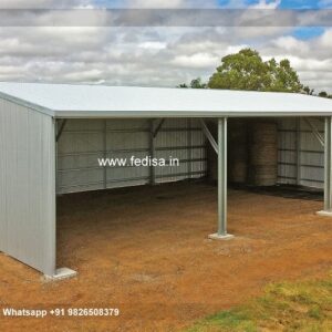 Industrial Shed Steel Shed Manufacturers Modern Car Parking Shed N0-1136