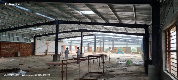 Industrial Shed Plastic Vertical Shed Steel Car Parking Shed N0-1156