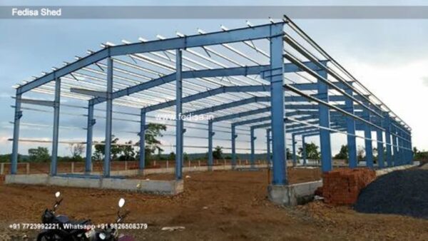 Industrial Shed Man Made Steel Sheds Large Modern Shed N0-1235