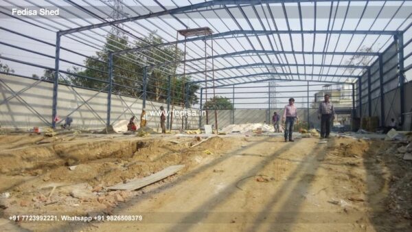 Industrial Shed Steel Fabricated Shed Bike Shed Design N0-1259