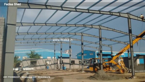 Industrial Shed Steel Patra Shed Simple Shed Design N0-1262