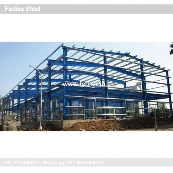 Industrial Shed Steel Sided Shed Canoe Shed Designs N0-1427