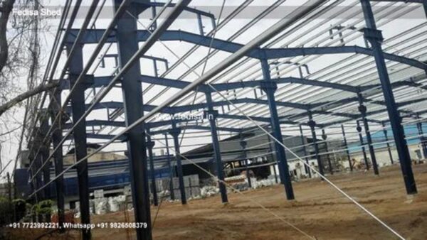 Industrial Shed Strong Steel Shed Car Porch Shed Design N0-1430