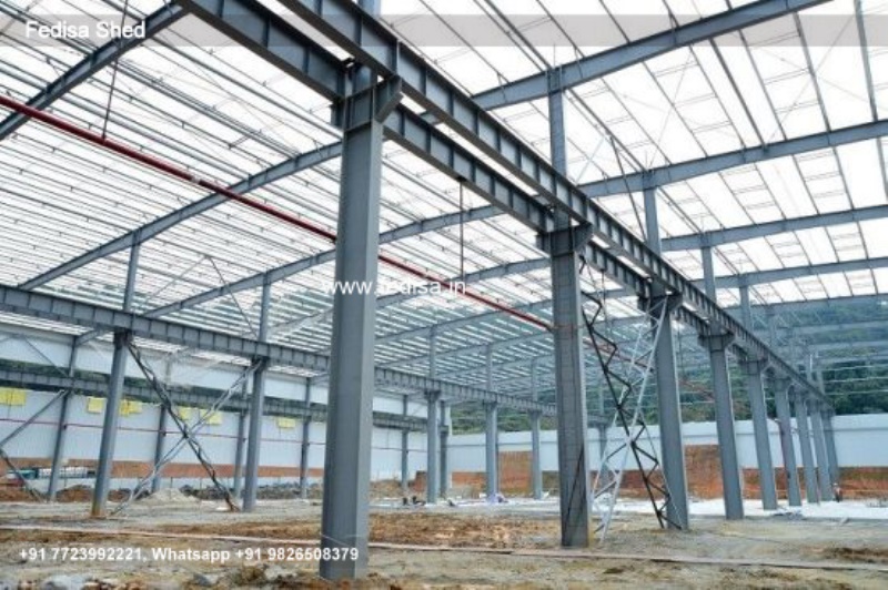 Industrial Shed Heavy Duty Steel Shed Compressor Shed Design N0-1452