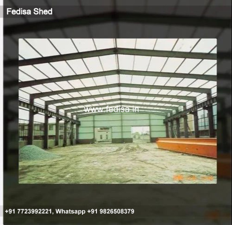 Industrial Shed Steel Built Sheds Design Green Roof Shed N0-1483