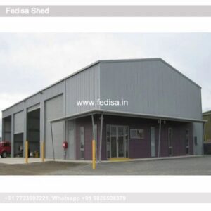 Industrial Shed Steel Car Shed Double Shed Roof Design N0-1497