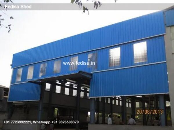 Industrial Shed Galvanised Steel Storage Free Shed Roof Plans N0-1524