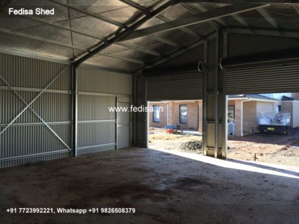 Industrial Shed Peb Shed Construction Golf Cart Storage Building Design N0-1559